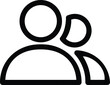 © NaharVisuals - People group outline icon