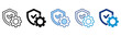 © Resa Valen - Reliability icon set multiple style collection