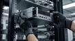 © Ds Designer - IT technician installing server rack hardware, data center maintenance and network infrastructure macro close-up, technology detail, industrial background