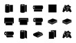 © Rafiul - Paper Towel Icons, Toilet Roll Graphics, Cleaning Wipes Symbols, Hygiene Vector Set, Bathroom and Kitchen Essentials Collection