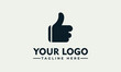 © nuaari - Minimalist Thumbs Up Vector Logo Illustration Design Concept for Professional Branding
