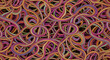 © malik studio - Colorful swirling lines create abstract pattern