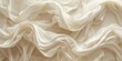 © TheWaterMeloonProjec - Sophisticated wedding dress with cream hues and mesmerizing abstract white fabric waves