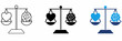 © Rayhan - Work Life Balance Editable Stroke icon collections. Containing Heart, Brain, Balance Scale, Mind and more icons.