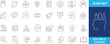 © Deloara - Set of creativity and idea line icons, representing innovation, problem solving, and artistic concepts.