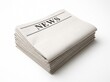 © Eduardo - Stack of blank newspapers isolated on white background