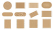 © Lem - Set of Various Woven Jute and Straw Rugs Top View