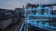 © dhiyaulhaq - Digital water pipeline monitoring system visualizing industrial fluid management and smart infrastructure