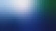 © yun visual - Cool-toned abstract background with horizontal grid lines, soft white, deep blue, and dark teal green gradient, heavy grainy noise texture.