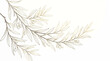 © S.Siam - Elegant golden olive branch illustration