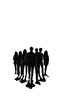 © Didik Sohitik - group of diverse businesspeople standing together in conference room with laptops and documents in modern office setting