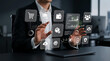 © MdSona - Smart Online Shopping Interface With Secure Ecommerce Digital Icons