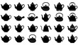 © Md - Vintage and Modern Teapot Silhouette Bundle Vector Illustration