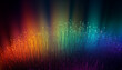 © Rendara Studio - Glowing optical fibers with colorful spectrum light background