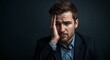 © Nuttamon - Entrepreneur looking at a failed crowdfunding campaign appearing dejected � Business Professional and Corporate Lifestyle Concept for Leadership