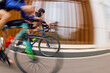 © Boris Jovanovic/Stocksy - Cyclists in motion