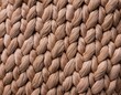 © Lynn - knitted texture of natural fiber texture of a woven rug made of natural eco fiber carpet textura eco