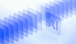 © 3Dsss - Artificial Intelligence Technology Transparency Icon on White Background