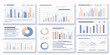 © SakinaSatu - Collection of Business Data Analysis Charts and Graphs.