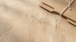 © hadz - Kraft paper folders on a textured stone surface with soft natural light, perfect for corporate branding, website background, and professional document organization