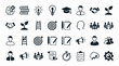 © Creative Layer - Business, Education, and Development Icons Set - Vector Symbols Collection