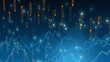 © JOJO.FN&CO.COM - Chart stock exchange index layer candle, digital graph background, investment financial economic business virtual background