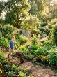 © Tiana_Geo - Little boy pushing wheelbarrow with soil in vegetable garden. Child helping with farm work during summer. Sustainable lifestyle, organic farming and childhood outdoor activity concept.