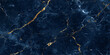 © Siratul Nababi Turfa - Luxury dark blue marble texture featuring glowing gold cracks and natural stone veins for elegant wallpaper design