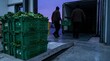 © Friedbert - Leafy Greens Crate Staging Beside Dawn Loading Ramp Logistics