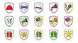 © Dalsim - birthday icons, shields and labels