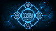 © Jobcens - TRM acronym. Technology Reference Model provides a framework for understanding technology components and their interrelationships.