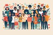 © Rawpixel.com - Multiculturalism and different racial diversity community person art.