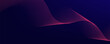 © Nawari - Dark blue abstract background with glowing wave lines. futuristic background Modern concept technology. Vector illustration