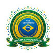 © Berliana - Brazil Independence Day Emblem