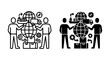 © Arman - Global Logistics Icons, International Shipping Symbols, Worldwide Trade Vector Set, Business Delivery Graphics