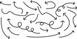 © jisan - Chaotic arrows in random directions on a white background