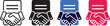 © Rs Rabbi - Handshake and contract document icon set representing business agreement, partnership deal, and successful cooperation