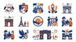 © Var - Collection of French National Symbols and Concepts.