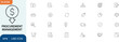 © Alvi_crictor - Procurement management icons set
