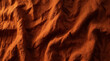 © Nornat.art - terracotta orange linen fabric background, deep rust orange tone, heavy natural wrinkles, boho earthy aesthetic, dramatic warm lighting, high resolution