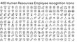 © frameforge - Human Resources Employee Recognition Icons Set