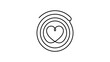 © Arya - Heart Symbol Inner Circle Design.