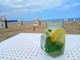 glass of lemonade