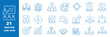 © HIKE  Studio  1 - Meeting Line icon set. Contains related to consultation, meeting, social, video, call, room, meet and more. Minimalist set of line pictogram. Editable stroke. Vector illustration.
