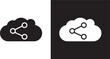 © Krupal - Cloud share icon