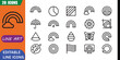 © MD.Kawsar Hossan - Isolated rainbow graphics icons set, 20 editable line art icons set, rainbow graphics, colorful gradient, spectrum design, abstract vibrant illustration, modern graphic theme style, clean vector sign