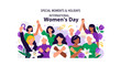 © Salim - Women celebrating International Womens Day.