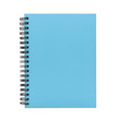 © Amasik - Light blue spiral notebook for school or office work