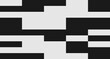 © Iruzzayne - A minimalist abstract design of alternating black and white rectangles forming a bold geometric composition.