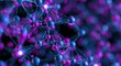 © oksa_studio - Molecule and atom structure network with glowing connection in science technology